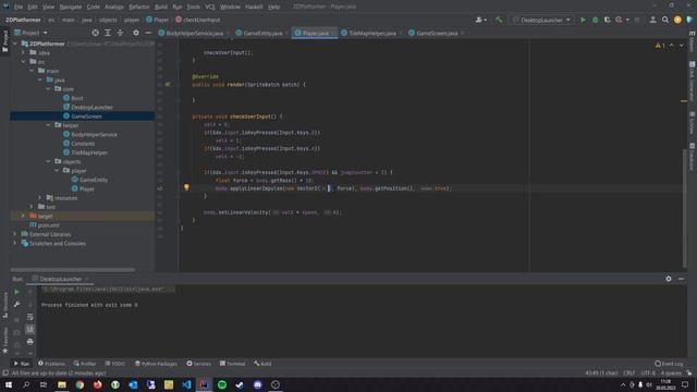 libGDX 2D Platformer Tutorial #5 - Player Movement and Double Jump смотреть онлайн