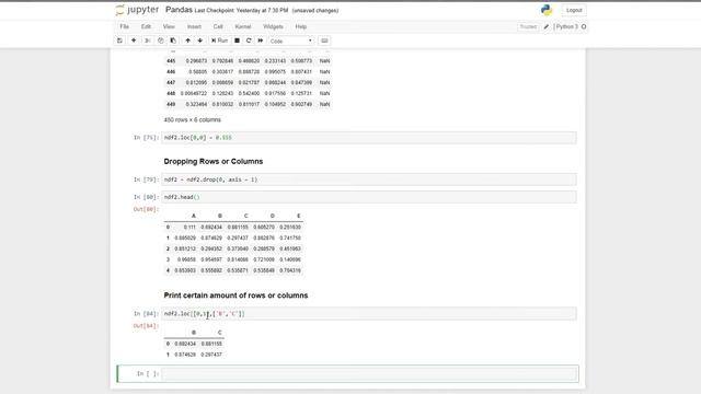 Print Certain Amount of Rows and Columns | Pandas Tutorial 18.0 смотреть онлайн