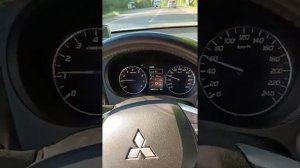 ч.1  расход топлива Mitsubishi Outlander 3 (2013г.в) 2.4л