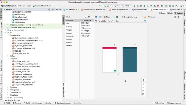 Android Studio Navigation Drawer Activity смотреть онлайн