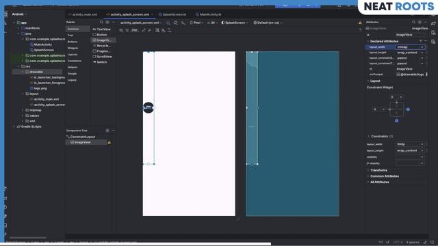 Splash Screen in Android Studio - Hindi смотреть онлайн