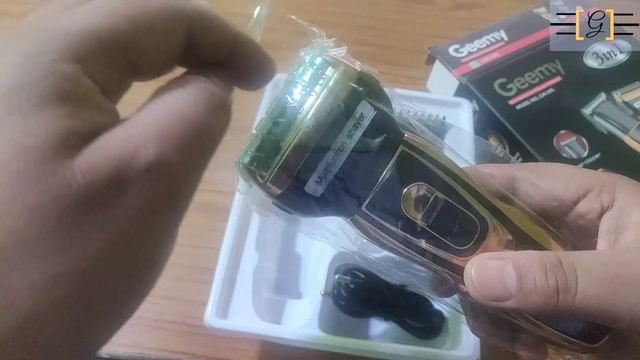 Geemy / Pro-gemei GM595 Rechargeable 3 In 1 Shaver And Trimer Review And Price In Nepal