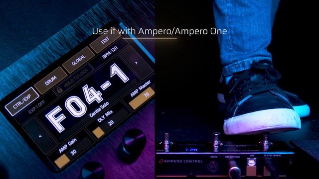Introducing the NEW Hotone Audio Ampero Control смотреть онлайн