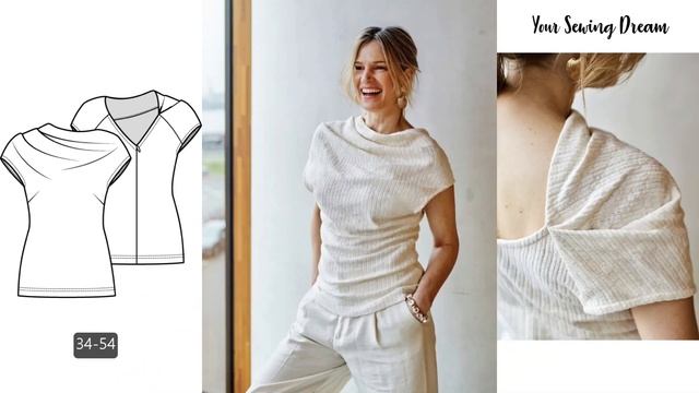 KNIPMODE 6/2023 ❤️ #burda Extra #Fashion Style ?Full Line Drawings ? Технические Рисунки ?✂️??