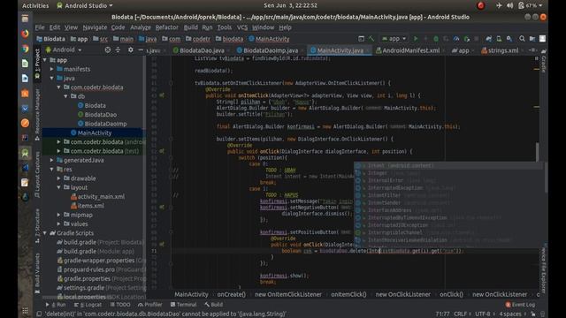 Android Speed Code - SQl with MVP смотреть онлайн