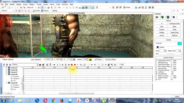 Far Cry SandBox Editor - Урок №74 / 5 - Персонажная анимация. Установка и запуск камер. смотреть онлайн