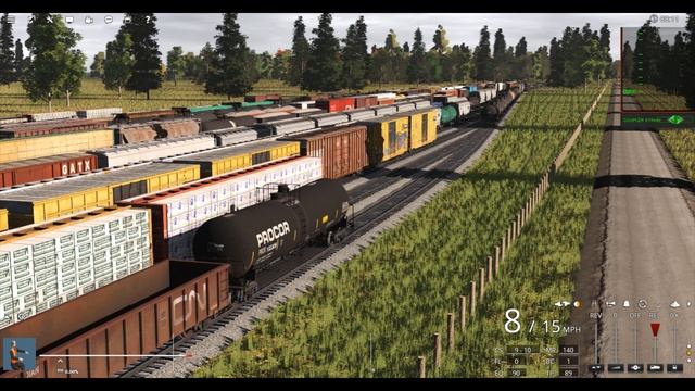 Trainz 2019: NARM Trainz CEFX SD40-2 #3181 Drive