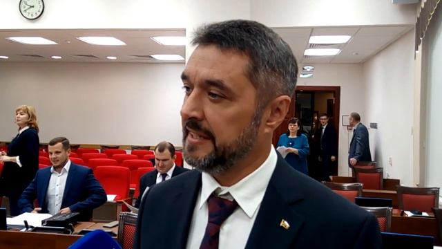 Максим Кукушкин, депутат крайдумы от КПРФ, на первом собрании нового состава смотреть онлайн