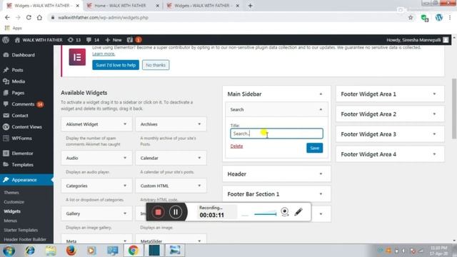 recent posts|| How to add recent posts thumbnail in WordPress website in Telugu смотреть онлайн