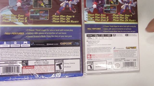 Mega Man Zero/ZX Legacy Collection (Xbox One/PS4/Switch) Unboxing смотреть онлайн
