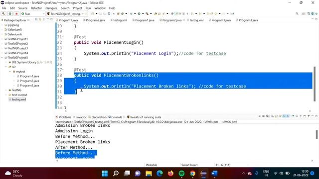 TestNG Annotations in Selenium | Before and After Method, Class, Test, Suite смотреть онлайн