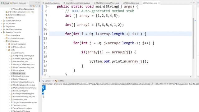 Collections & Arrays in JAVA Live || Selenium Live смотреть онлайн