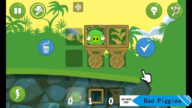 Bad Piggies - WindowsPhone Gameplay смотреть онлайн