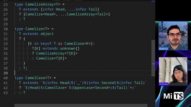 Camelize with Anthony Fu - TypeScript Type Challenges #1383 [HARD] смотреть онлайн