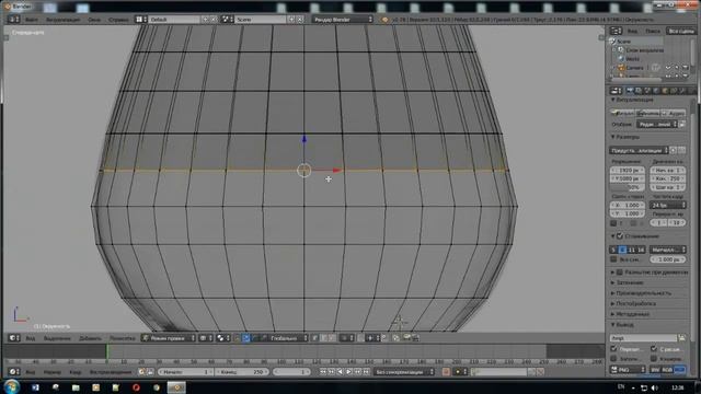 Как сделать бокал в Blender смотреть онлайн