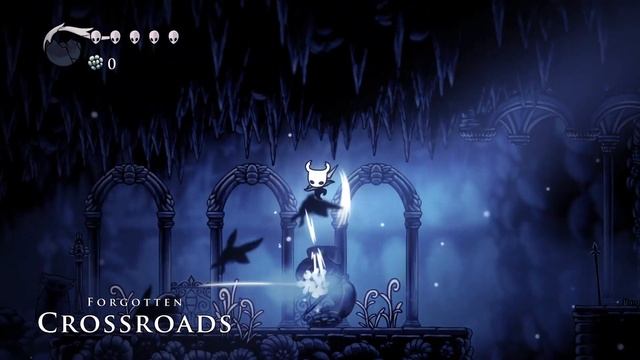 Moce, śmierć, Śpioszek, Greenpath, Hornet - Jeden odcinek? "Hollow Knight" #2 смотреть онлайн