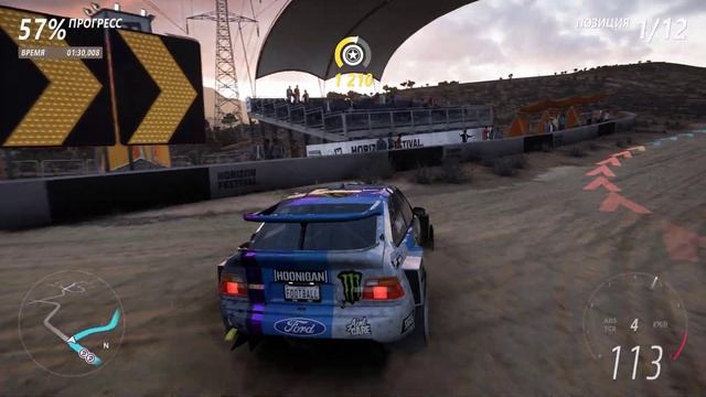 Forza Horizon 5 ~ Ford Focus RS ? CAC ~ Cool Auto Crashes смотреть онлайн