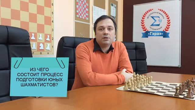 Из чего состоят тренировки шахматистов в шахматной школе Гардэ, Новосибирск смотреть онлайн
