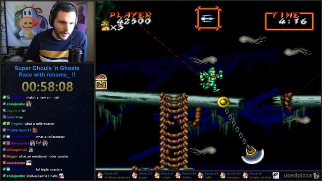 Super Ghouls 'n Ghosts Race | HARDEST GAME EVER?? No | Full Playthrough смотреть онлайн