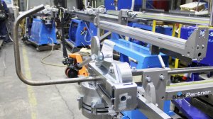 Ручной трубогиб 2-х координатный дорновый CM-30 PARTNER.2X. Гибка  П-образной детали из трубы