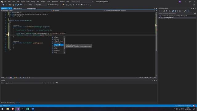 How to Save Data in Unity - Binary Serialization - 2022 смотреть онлайн