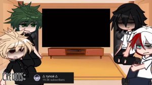 || Past MHA react to future || TodoDeku || Pt. 1 || Read Description || ???️?