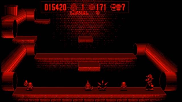 Mario Clash (Nintendo Virtual Boy) - Game Play смотреть онлайн