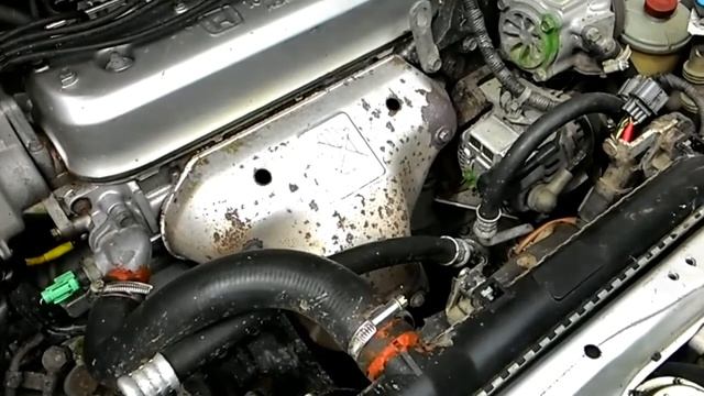 Самопроизвольное включение вентиляторов радиатора на Хонда Шаттл/ Self switch on of radiator fans смотреть онлайн
