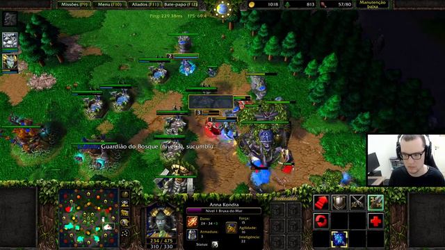 WARCRAFT 3 REFORGED: BRASIL SE ENCONTRA NO 4V4! W3Champions, WC3 remaster custom gameplay PT-BR смотреть онлайн