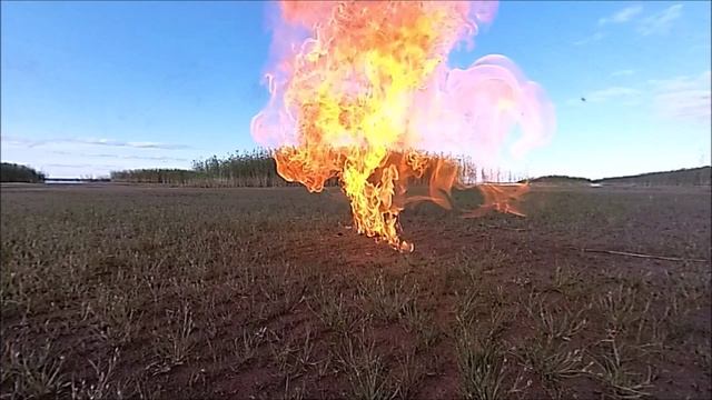 Пламя. Slowmo.