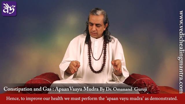 Mantra - Mudra Therapy For Constipation And Gas : ApaanVaayu Mudra