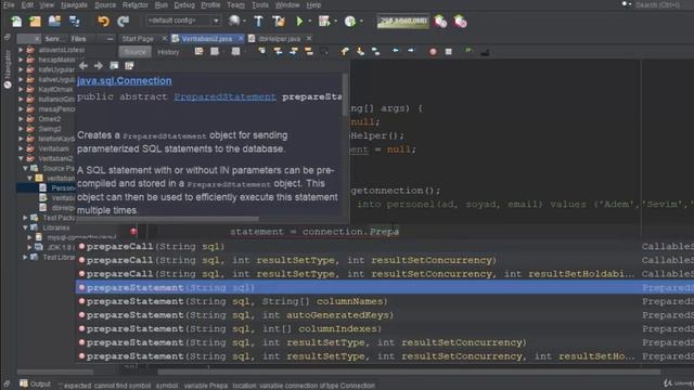 123) Insert İle Tabloya Veri Eklemek - Efsane Java Dersleri (JDBC) смотреть онлайн