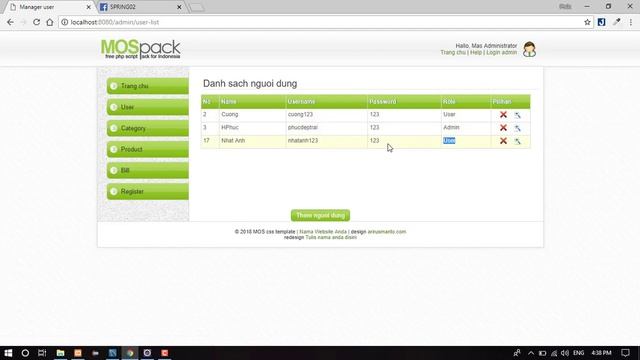 WebShopping - Java Web Servlet JSP - MVC Design Course - Hoàng Phúc - Trung Tâm Java смотреть онлайн
