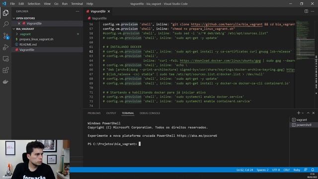 Setup alternativo ninja para trabalhar com Docker e Node no Windows смотреть онлайн