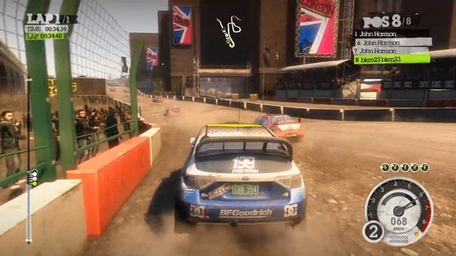 Dirt 2 PC Benchmark GTX 580 смотреть онлайн