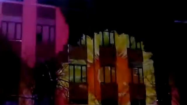 Офис Ростелеком в Вологде стал экраном для световой инсталляции смотреть онлайн