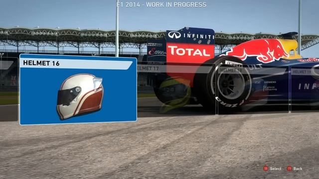F1 2014 Game Helmet Designs смотреть онлайн