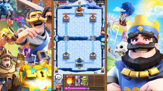 Clash Royale : ТАЩИМ БОИ НА 2-М АККАУНТЕ ! смотреть онлайн