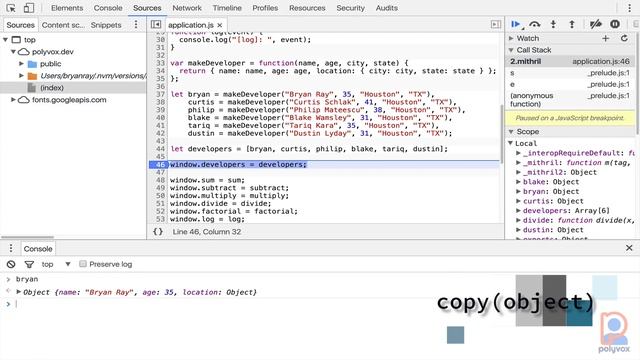 Google Chrome DevTools - Command Line API смотреть онлайн
