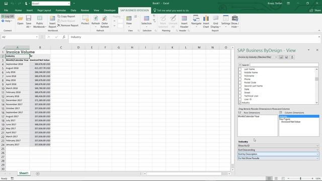 Excel-Based Reporting in SAP Business ByDesign смотреть онлайн