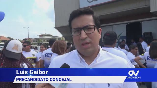 Luis Gaibor apunta a la concejalía del cantón Machala смотреть онлайн
