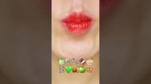 asmr mukbang EMOJI FOOD ROLL UPS JELLY, RAINBOW, MARSHMALLOW 이모지 먹방 EATING SOUNDS