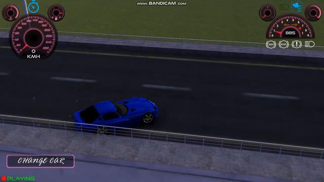 Игра ГТА Вайс Сити - Вождение (GTA City of Vice Driving). Езда на Dodge Viper смотреть онлайн