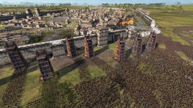 SIEGE OF LONDINIUM - Total War ATTILA смотреть онлайн