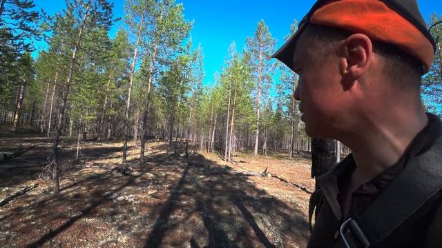 Сезон медведя 8 Закончились припасы , спускаемся к избе .