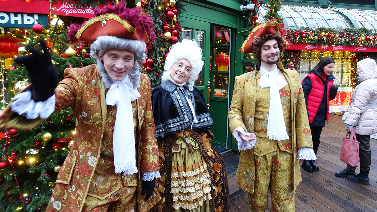 Веселый фестиваль "Московское Чаепитие" 2023 на Тверской площади, старинный традиции чаепития.