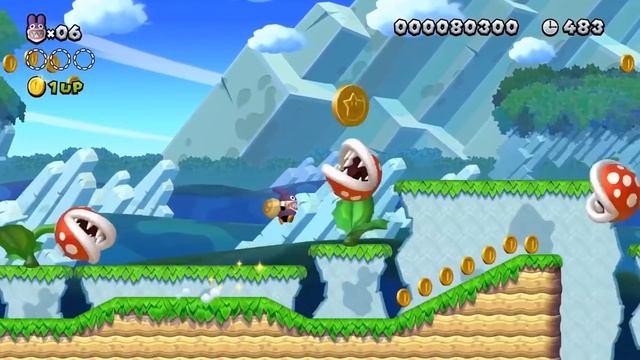 New Powerup in New Super Mario Bros U Deluxe смотреть онлайн