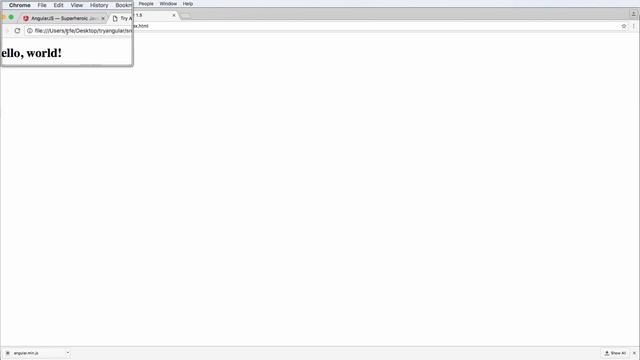 Try AngularJS 1.5 - 7 of 33 - Emulate a Hosting Server смотреть онлайн