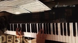 МУЗЫКА DOORS Elevator jam НА ПИАНИНО