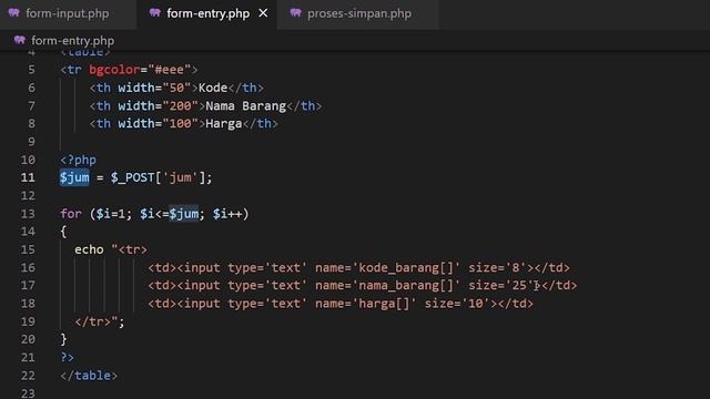 Cara Tambah Banyak Data dengan PHP dan MySQL - Multiple CRUD #1 смотреть онлайн